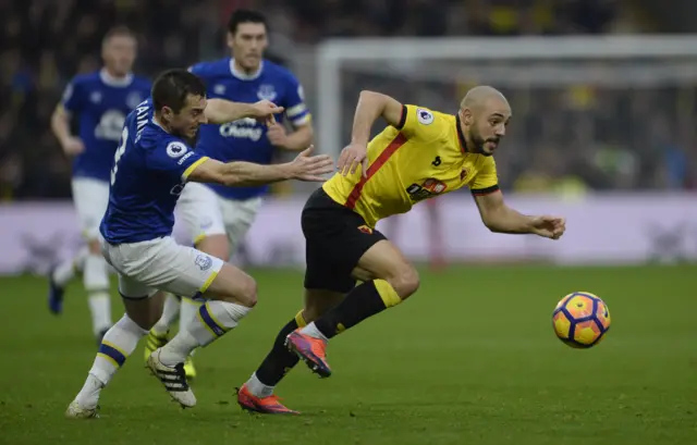 Nordin Amrabat in action