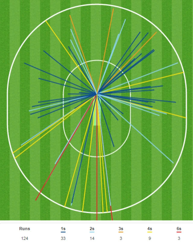 Murali Vijay wagon wheel