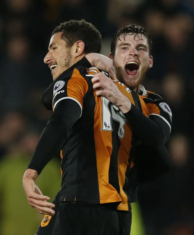 Jake Livermore celebrates