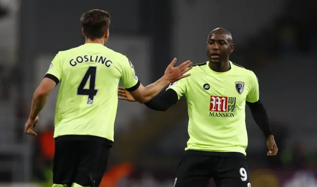 Benik Afobe celebrates