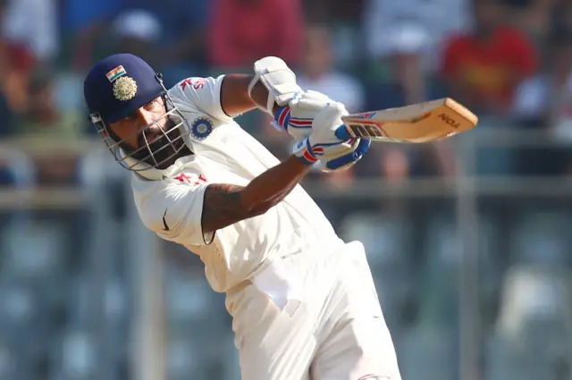 Murali Vijay plays a shot