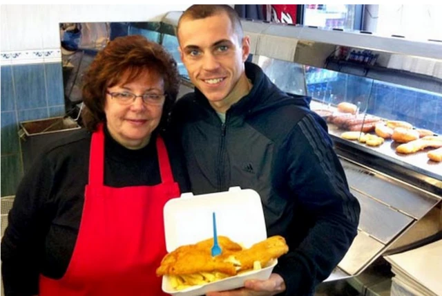 Scott Quigg and his nan Sheila