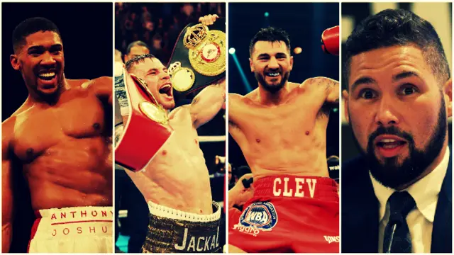 Joshua, Frampton, Cleverly, Bellew