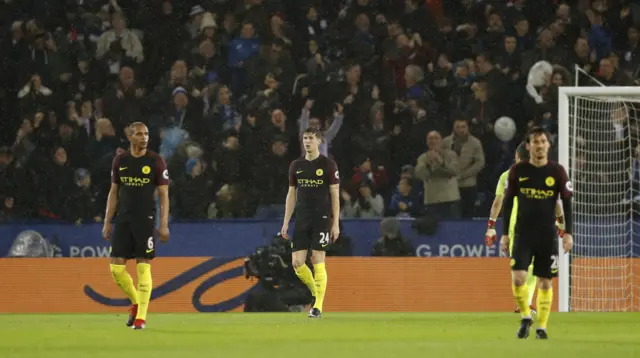 Manchester City dejection