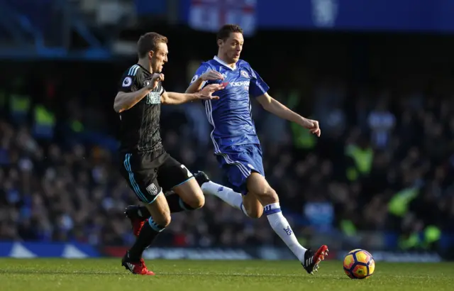 Nemanja Matic and Darren Fletcher