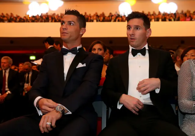 Cristiano Ronaldo, Lionel Messi