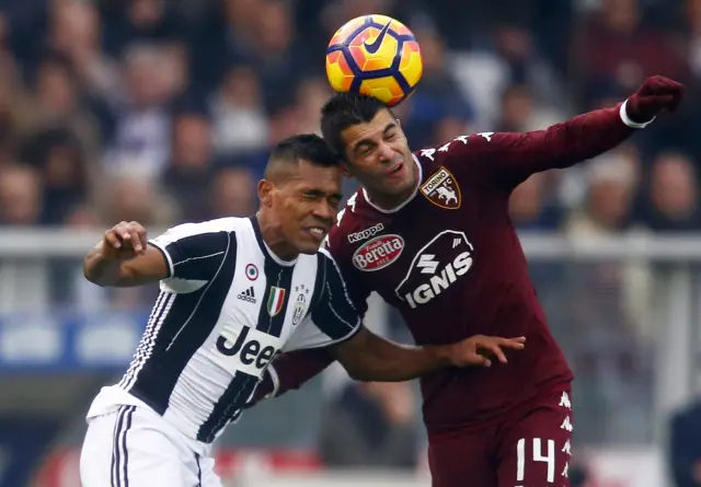 Alex Sandro and Iago Falque