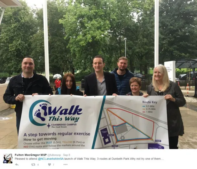 Walk this Way group