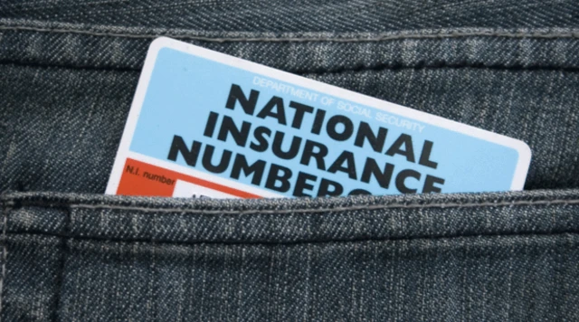 National insurance card