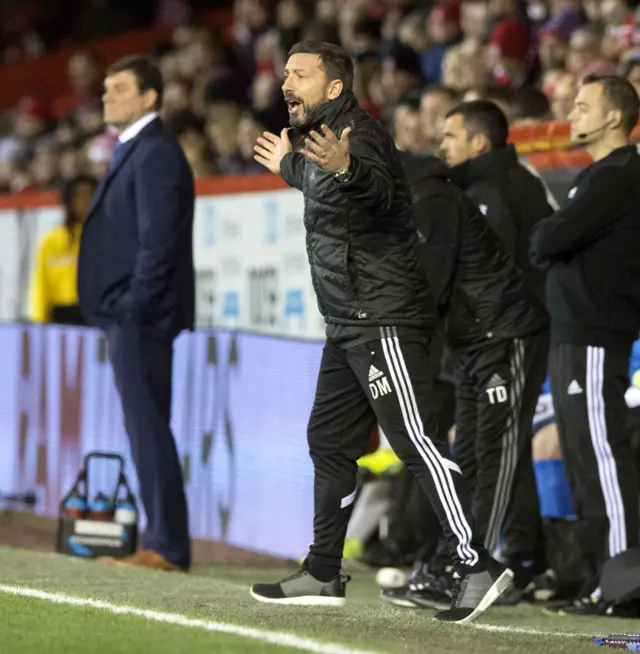 Aberdeen manager Derek McInnes