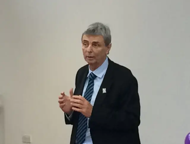 Dave Prentis speaking today in King's Lynn