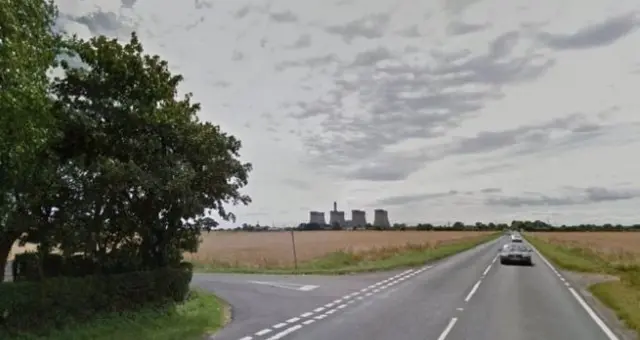 Crash location