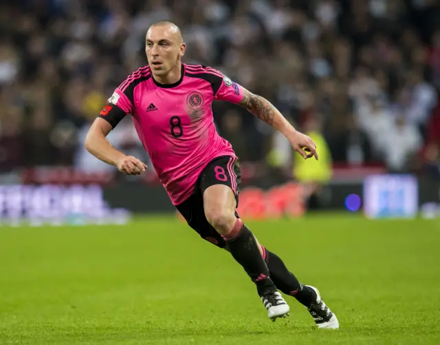 Celtic and Scotland midfielder Scott Brown