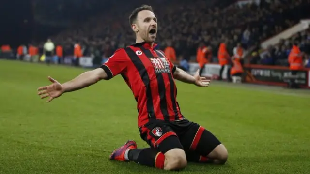 Marc Pugh celebrates