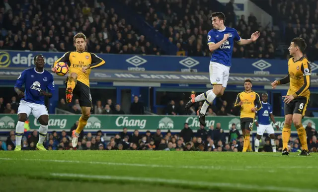 Seamus Coleman scores