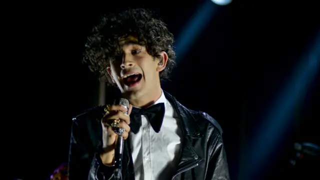 Matty Healy from the 1975