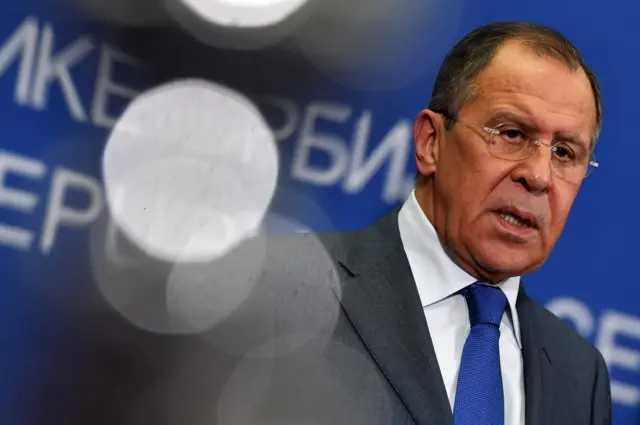 Foreign Minister Sergei Lavrov