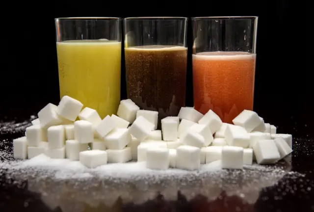 High sugar drinks