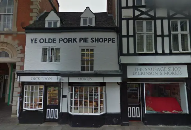 Ye Olde Pork Pie Shoppe in Melton Mowbray