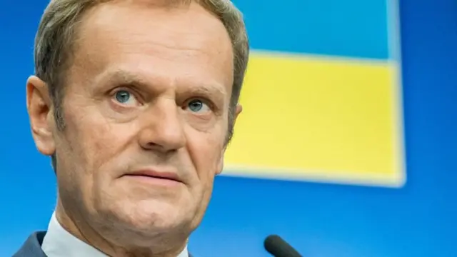 European Council president Donald Tusk says Article 50 must come before any negotiations