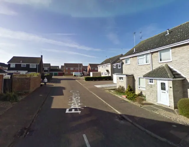 Street view of Frobisher Close, Thetford