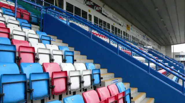 AFC Telford United stand