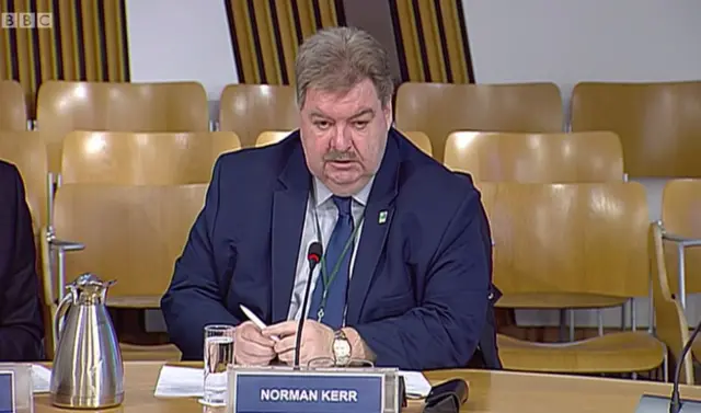 Norman Kerr from Energy Action Scotland