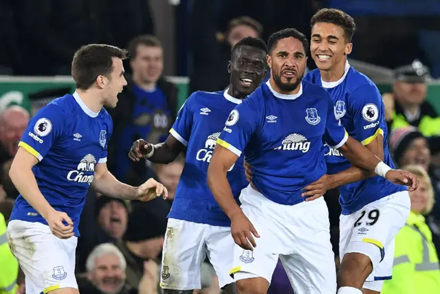 Ashley Williams celebrates