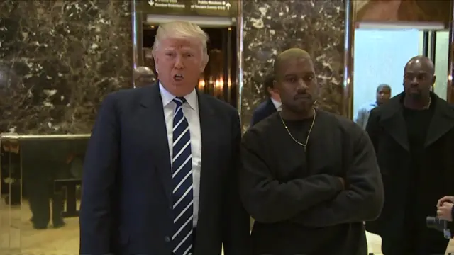 Trump and Kanye