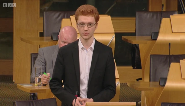 Scottish Greens MSP Ross Greer