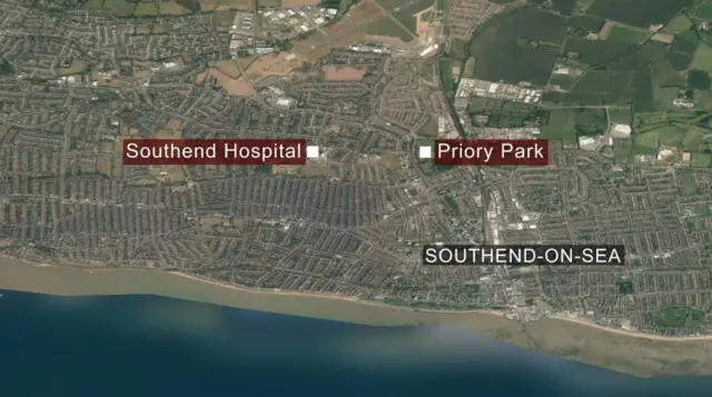 Southend map