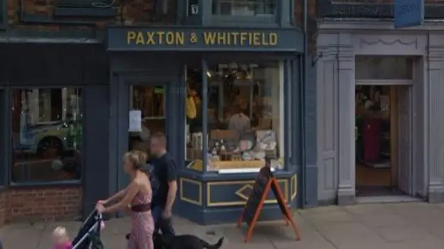 Paxton and Whitfield on Wood Street