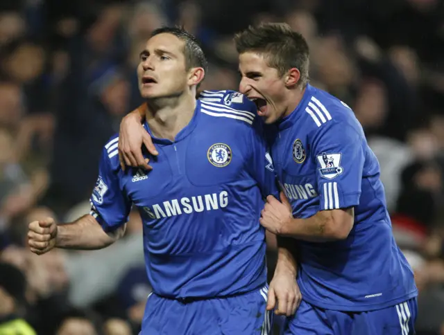 Frank Lampard and Fabio Borini