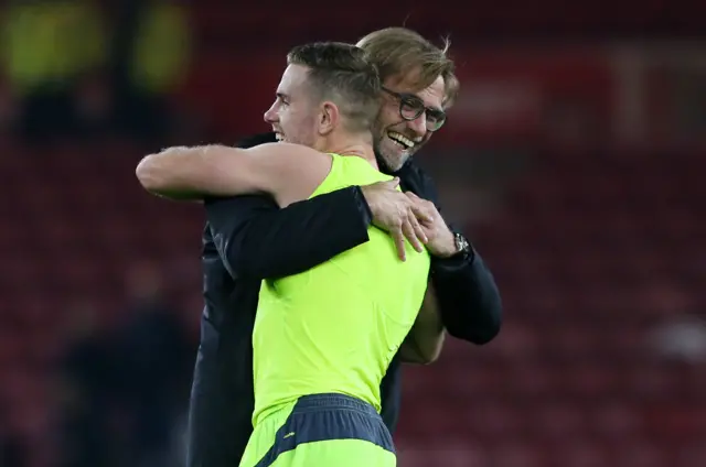 Klopp and Henderson