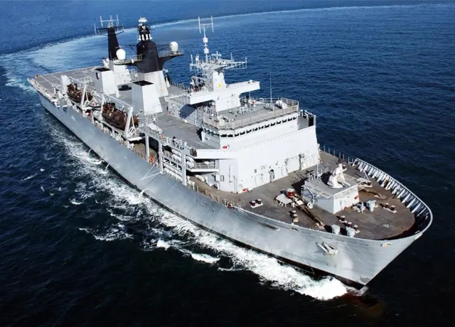 HMS Bulwark. Pic: Ministry of Defence