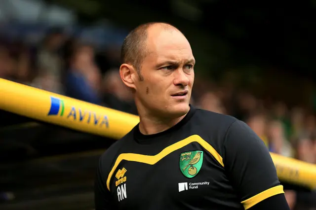 Norwich City boss Alex Neil