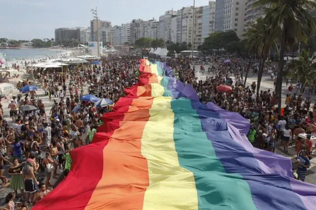 The 21st LGBT Pride Parade in Rio de Janeiro