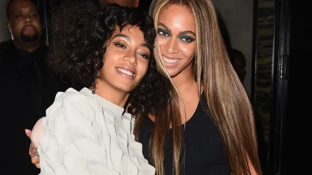 Solange and Beyoncé Knowles