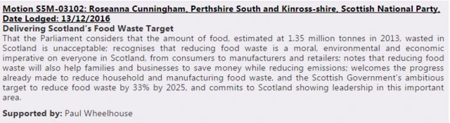 Scottish government motion