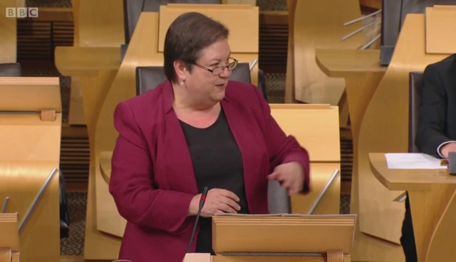 Scottish Labour MSP Jackie Baillie