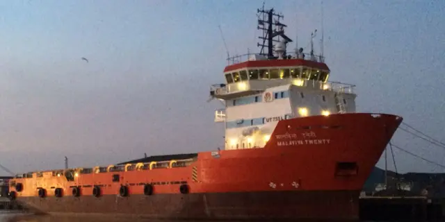 The Malaviya Twenty in port