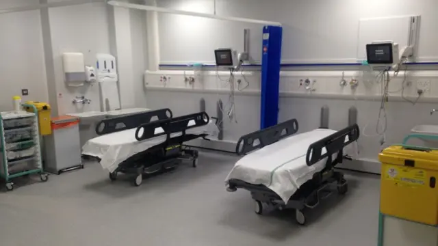 A&E beds