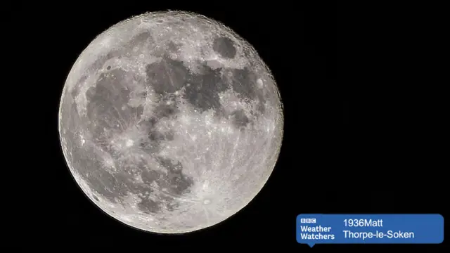 The moon, as seen from Essex