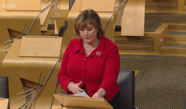 Culture and Tourism Secretary Fiona Hyslop