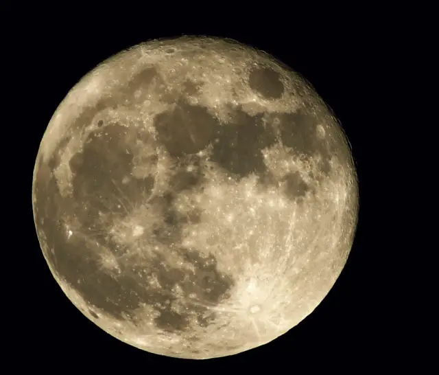 Moon over Sheffield