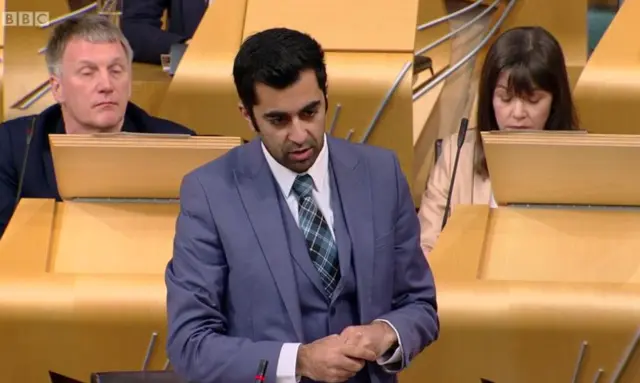 Transport and Islands Minister Humza Yousaf