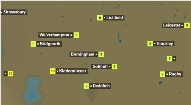 Weather map