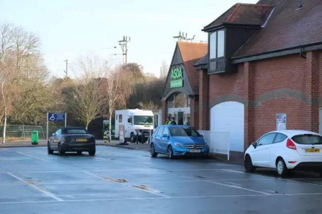 Asda in Witham.