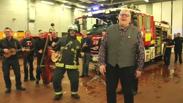 Singing firefighters