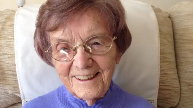 100-year-old Joan Roskilly